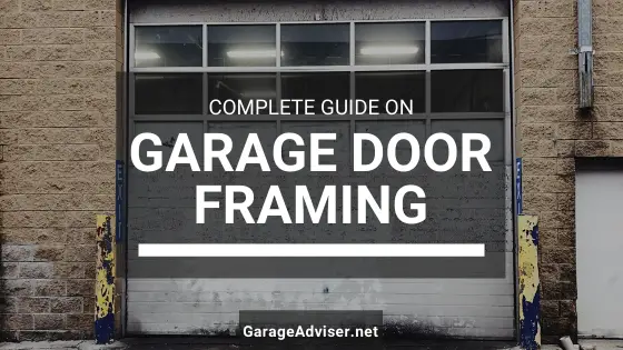 garage door framing