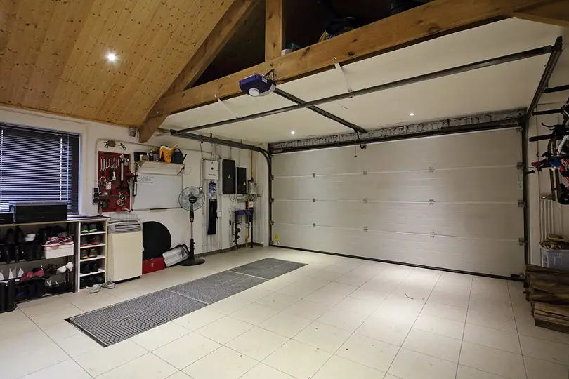 space required for garage gym