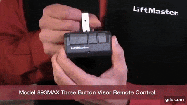 LiftMaster MAX series program buttons