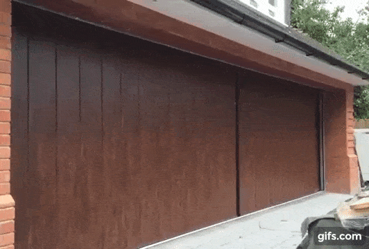 bi parting garage door