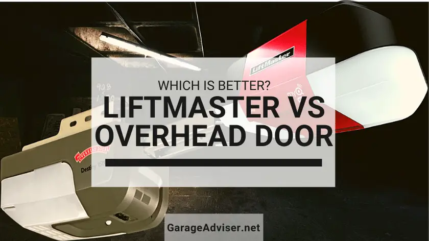 liftmaster vs overhead door