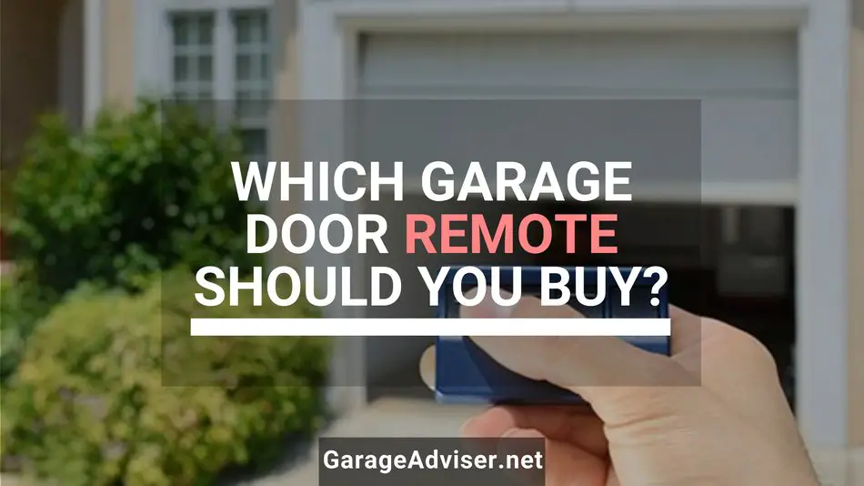 which garage door remote to buy