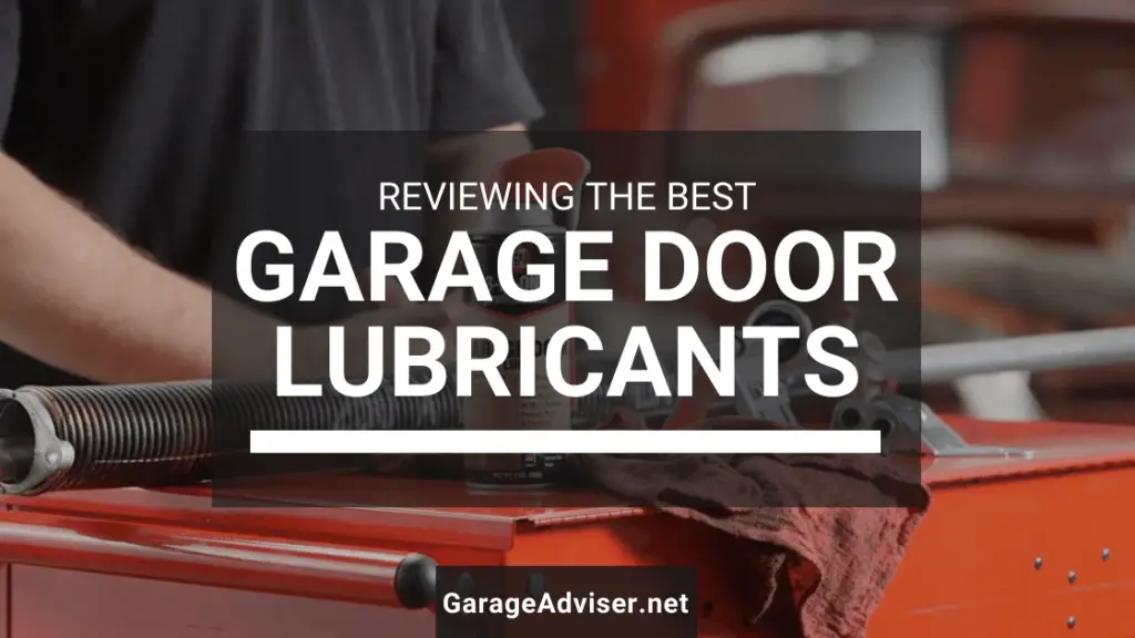 garage door lubricants