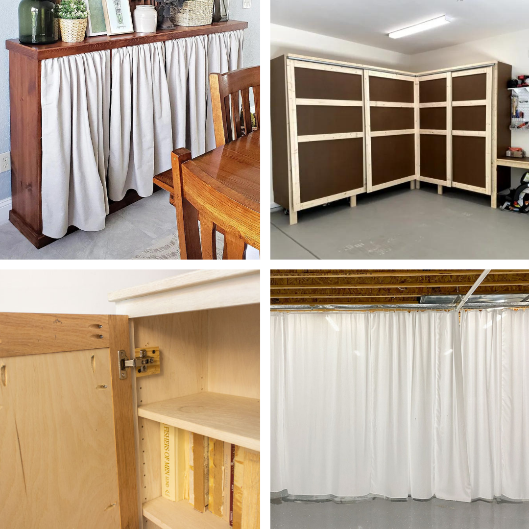 How to Hide Garage Shelves: 5 Genius Ideas for a Clutter-Free Space