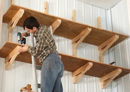 How to Build Garage Shelves on a Wall: Step-by-Step Guide