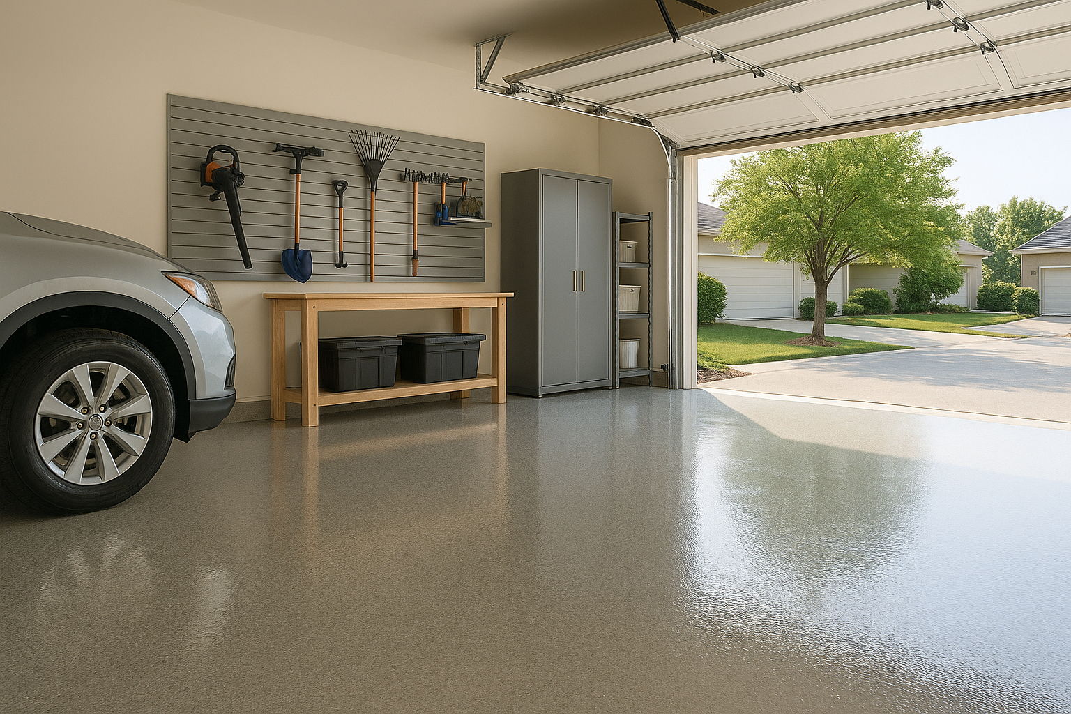 How to Clean Epoxy-Coated Garage Floors: Your Complete Guide to a ...